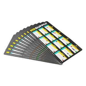 2026 ADHESIVE LAPTOP CALENDAR - PACK OF 10