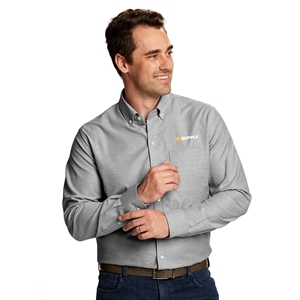 MEN'S CUTTER & BUCK STRETCH OXFORD