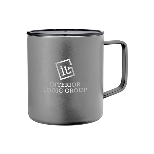 14 OZ ROVER COPPER VACUUM INSULATED CAMP MUG-GREY