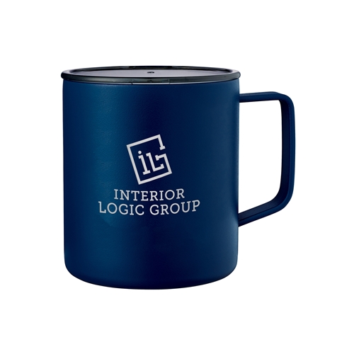 14 OZ ROVER COPPER VACUUM INSULATED CAMP MUG-NAVY