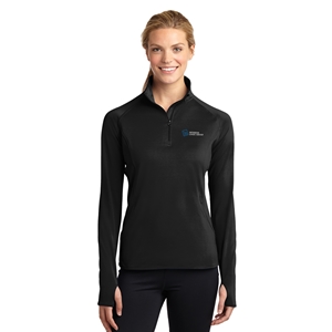 LADIES SPORT WICK 1/2 ZIP PULLOVER