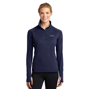 LADIES SPORT WICK 1/2 ZIP PULLOVER