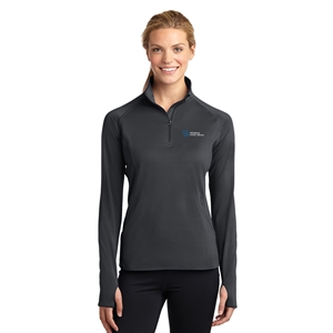 LADIES SPORT WICK 1/2 ZIP PULLOVER