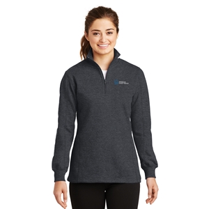 LADIES SPORT TEK 1/4 ZIP SWEATSHIRT