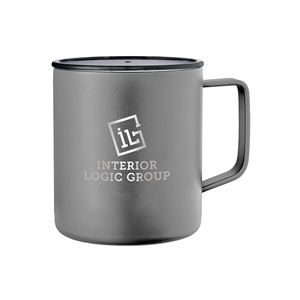 14 OZ ROVER COPPER VACUUM INSULATED CAMP MUG-GREY