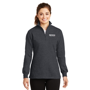 LADIES SPORT TEK 1/4 ZIP SWEATSHIRT